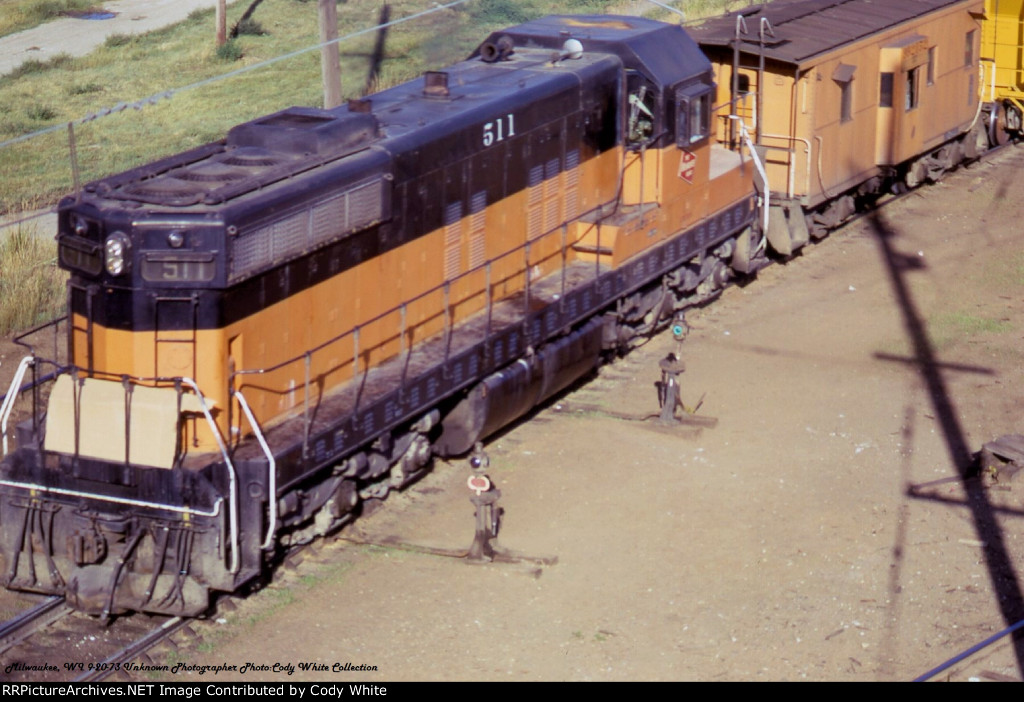 Milwaukee Road SD7 511